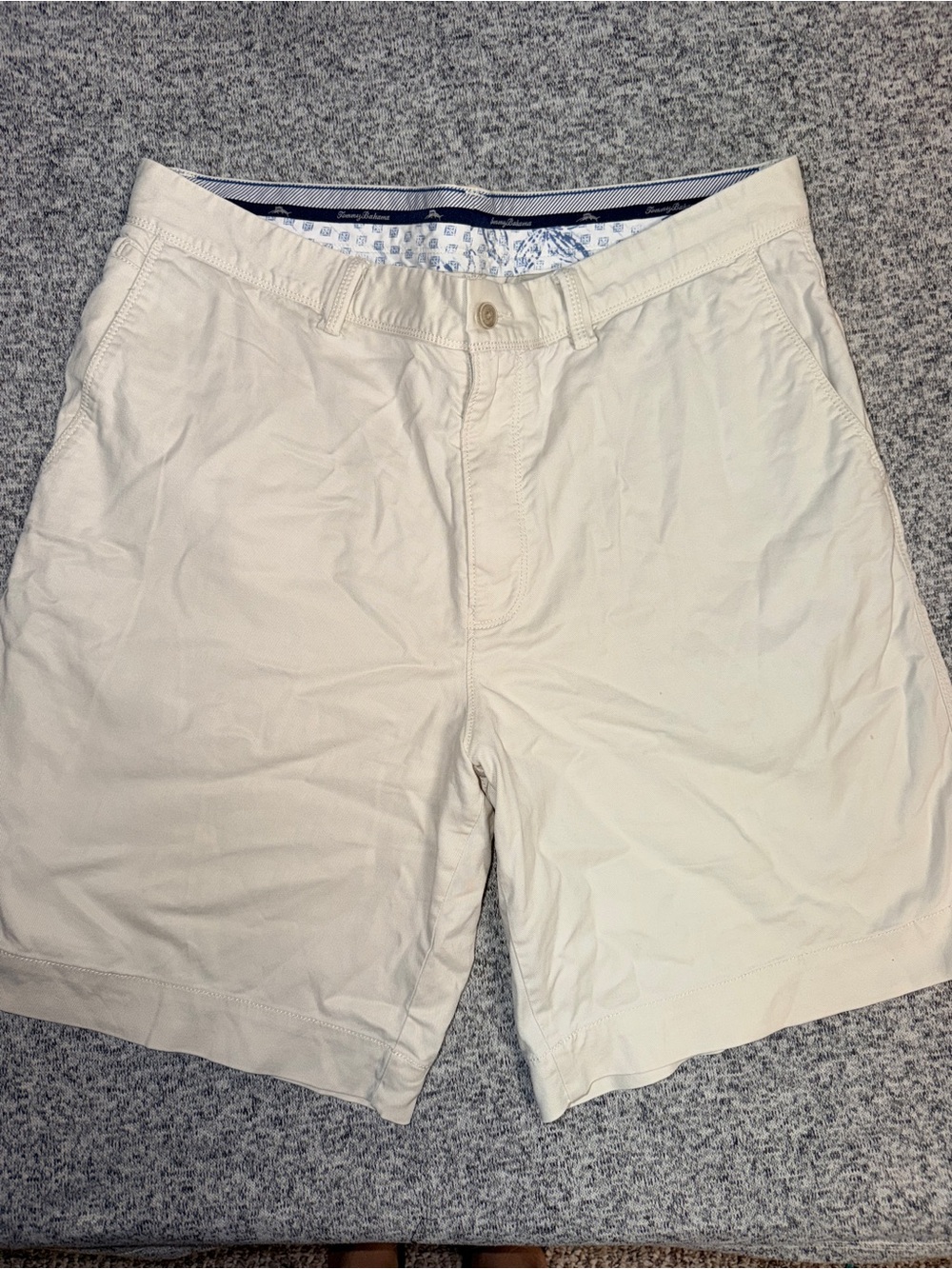 Men's Cream Tommy Bahama Casual Shorts